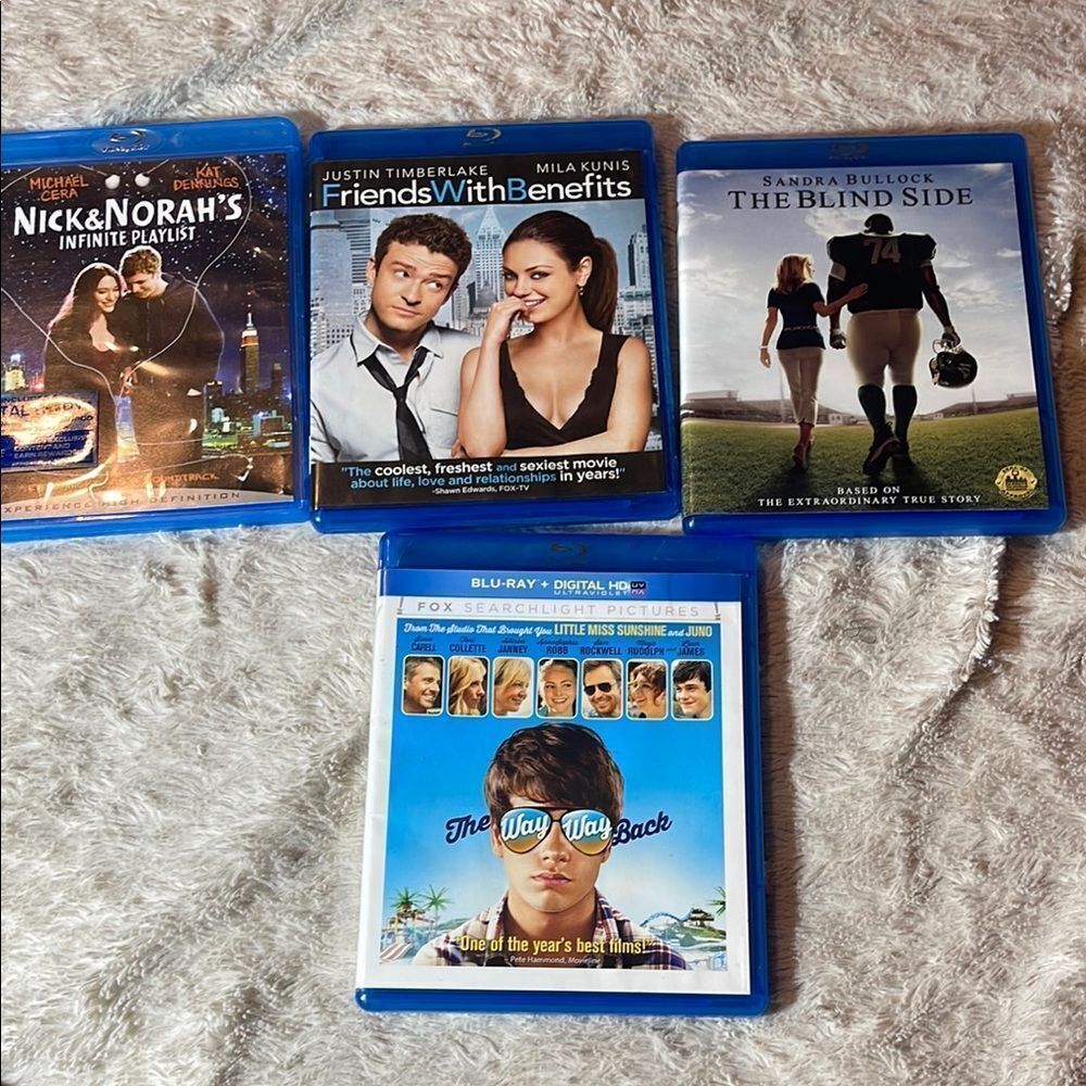 Blu-ray Movie Collection - Set of 4